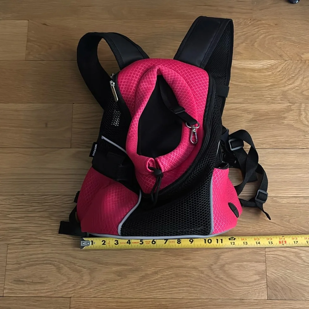 WOYYHO Pink Pet Carrier Backpack
